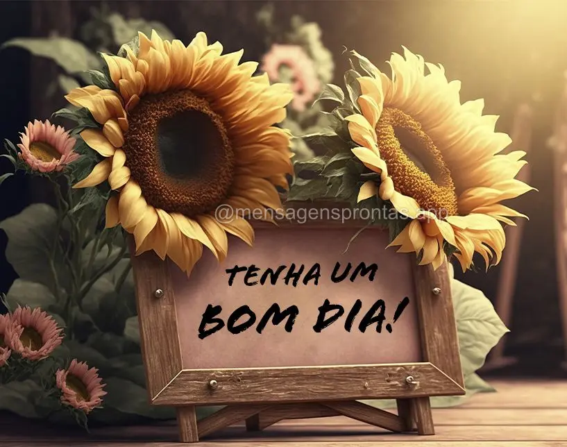 Tenha um Bom dia!