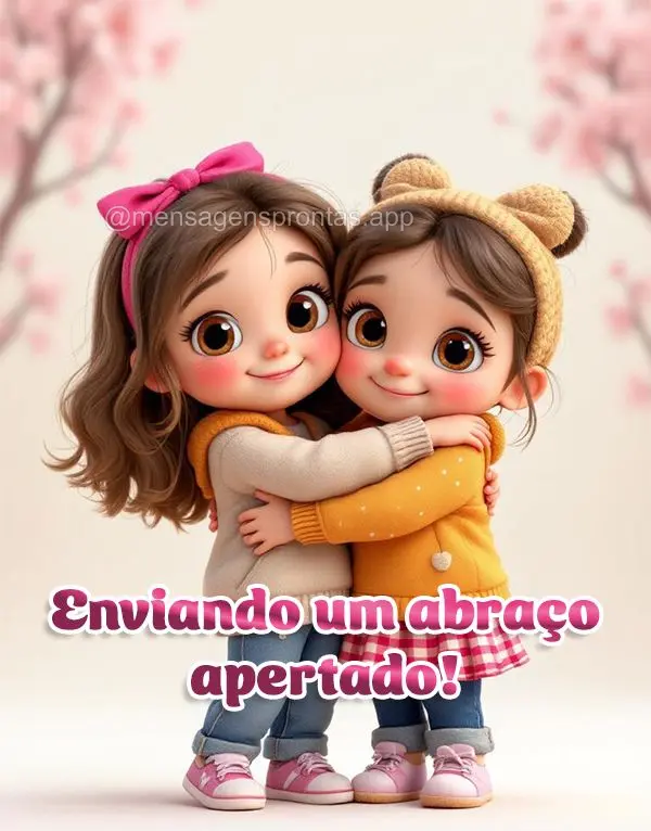 Enviando um abraço apertado! 
